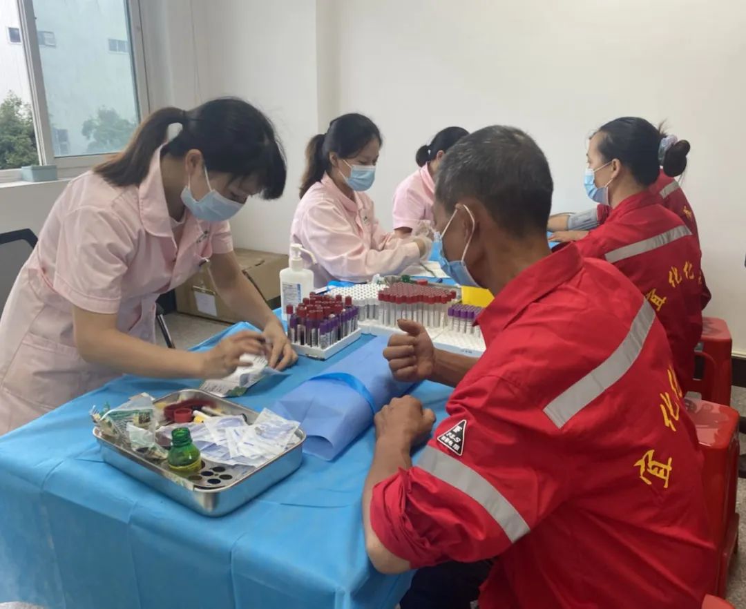 關愛職工 化機公司開展職業健康體檢(圖1) 圖片