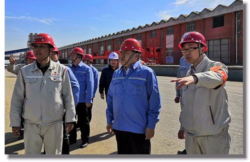 宜昌市委副書記袁衛東到新疆宜化現場辦公(圖2) 宜昌市委副書記袁衛東到新疆宜化現場辦公(圖2)