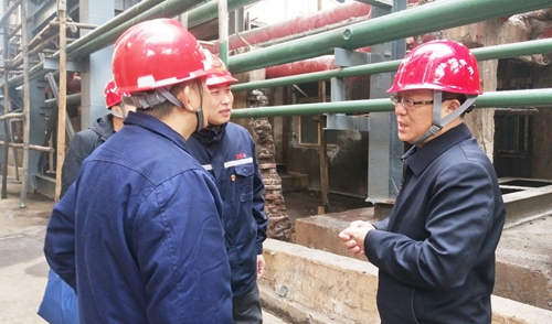王大真到雙環公司現場調研并組織召開干部大會(圖1) 王大真到雙環公司現場調研并組織召開干部大會(圖1)