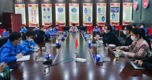 周金平、張濤一行到松滋肥業駐點推進信息化工作(圖1)