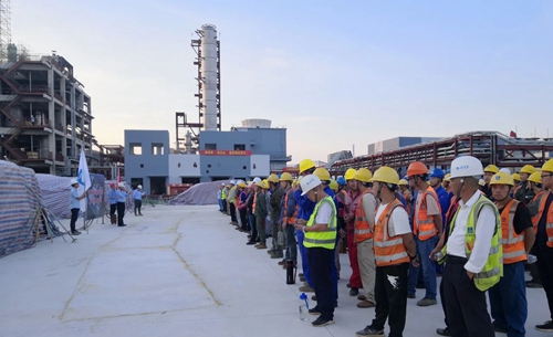 宜化新材料開(kāi)展“七比七賽”勞動(dòng)競(jìng)賽活動(dòng)(圖1) 宜化新材料開(kāi)展“七比七賽”勞動(dòng)競(jìng)賽活動(dòng)(圖1)