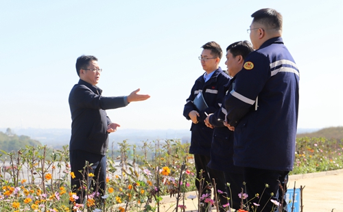 王大真到松滋肥業、楚星公司、股份公司和新項目現場調研(圖2)