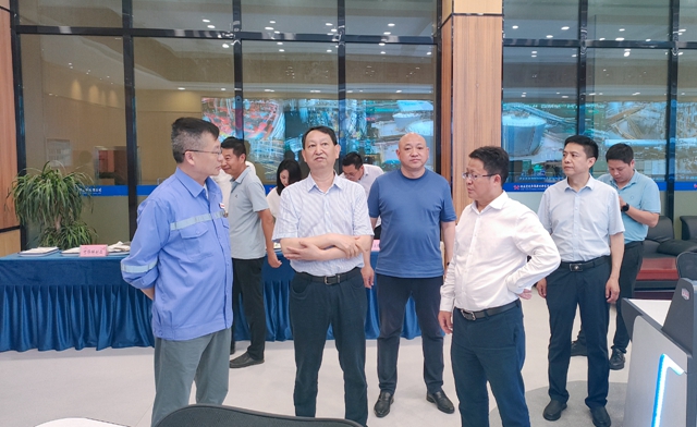 宋文豹一行到田家河氨醇項目和降解新材料公司現場調研(圖2)