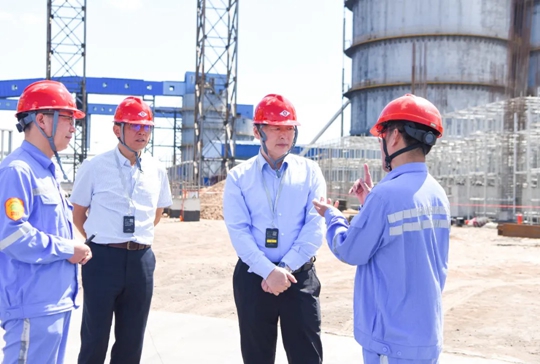 宜昌市國(guó)資委黨委書記、主任黃智華到新疆區(qū)域分子公司調(diào)研