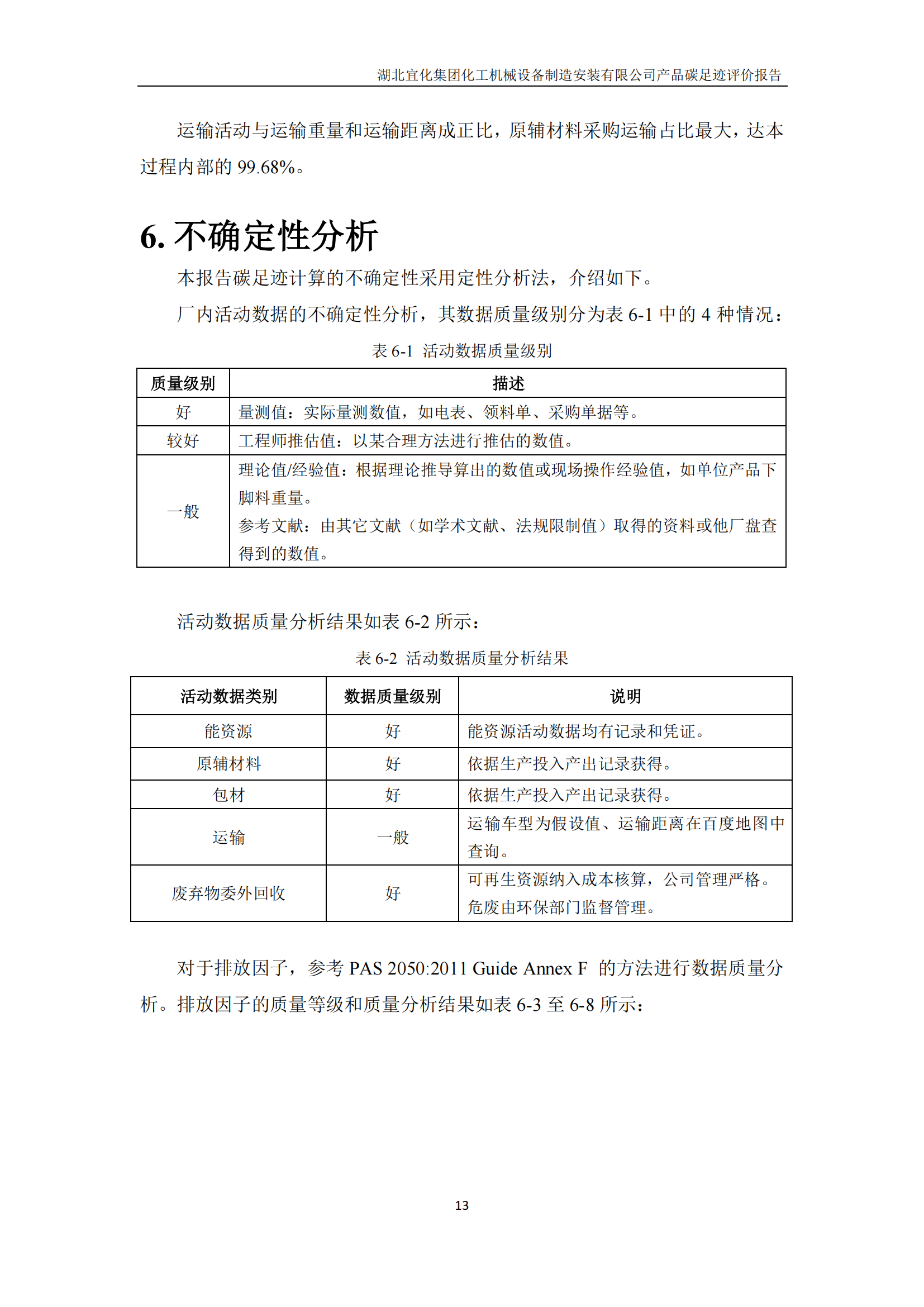 湖北宜化集團化工機械設備制造安裝有限公司碳足跡信息公示(圖16) undefined