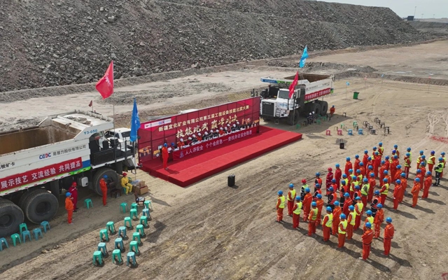 新疆宜化礦業舉辦第五屆工程設備技能比武大賽