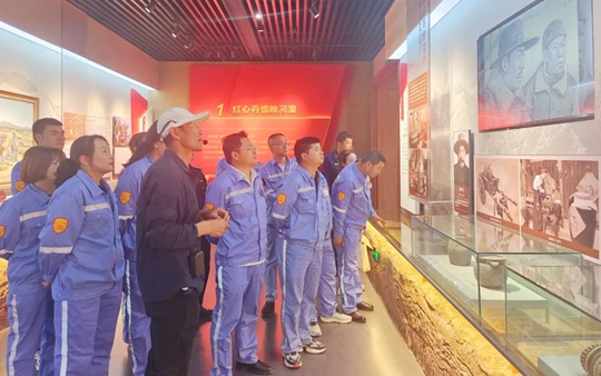 追尋紅色印記！青海宜化開展紅色教育主題黨日活動