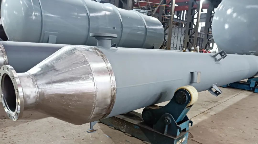 祝賀!化機公司首批新一代換熱器產品成功交付(圖3) 無中心管連續螺旋折流板換熱器