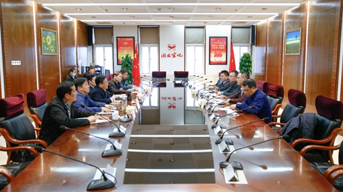 上海雅仕董事長孫望平一行到訪宜化集團