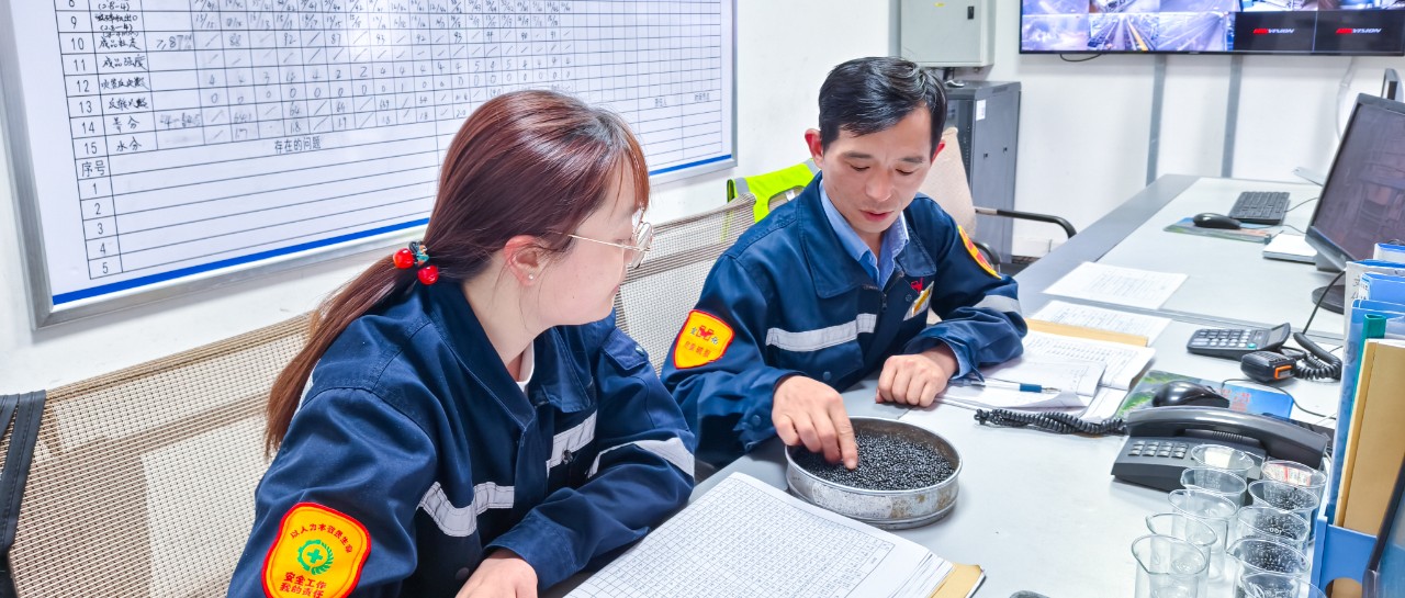 股份公司磷銨分廠：優(yōu)化生產(chǎn)提質(zhì)量，深挖潛力創(chuàng)效益